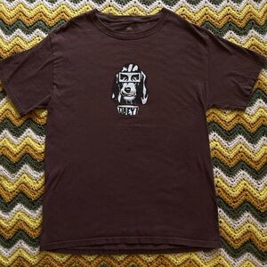 Obey Dark Brown Graphic Tee